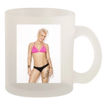 Pink 10oz Frosted Mug