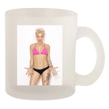 Pink 10oz Frosted Mug