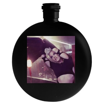 Pink Round Flask