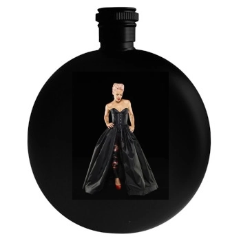 Pink Round Flask