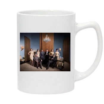 Dallas 14oz White Statesman Mug