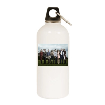 Dallas White Water Bottle With Carabiner