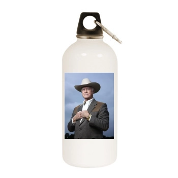 Dallas White Water Bottle With Carabiner