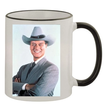 Dallas 11oz Colored Rim & Handle Mug