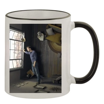 Flash Forward 11oz Colored Rim & Handle Mug