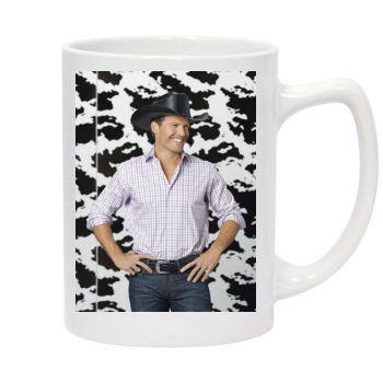 GCB 14oz White Statesman Mug