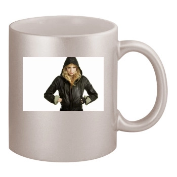 Leverage 11oz Metallic Silver Mug