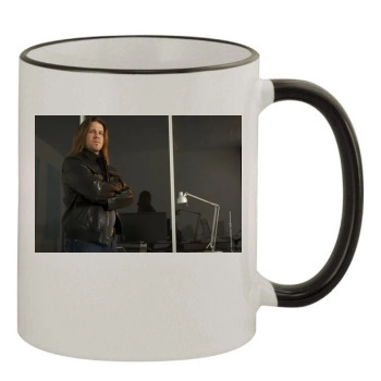 Leverage 11oz Colored Rim & Handle Mug