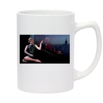 Ringer 14oz White Statesman Mug