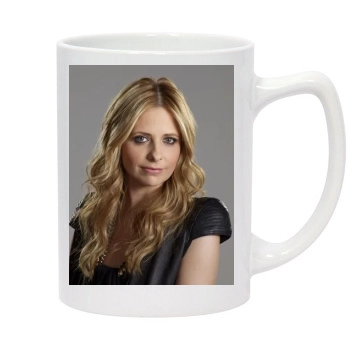 Ringer 14oz White Statesman Mug