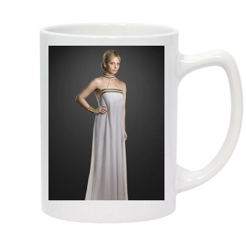 Ringer 14oz White Statesman Mug