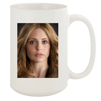 Ringer 15oz White Mug