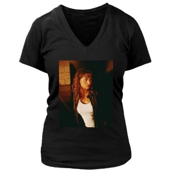 Smallville Women's Deep V-Neck TShirt