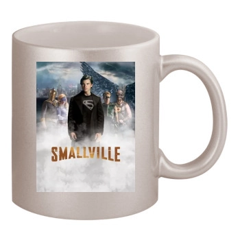 Smallville 11oz Metallic Silver Mug