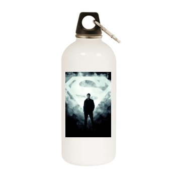 Smallville White Water Bottle With Carabiner