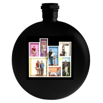 Suburgatory Round Flask