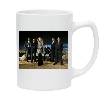 The Closer 14oz White Statesman Mug