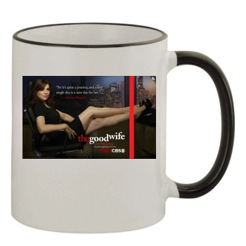 The Good Wife 11oz Colored Rim & Handle Mug