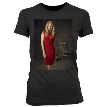 The Vampire Diaries Women's Junior Cut Crewneck T-Shirt