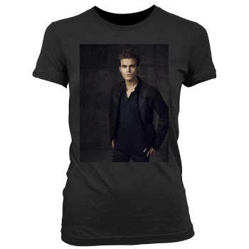 The Vampire Diaries Women's Junior Cut Crewneck T-Shirt