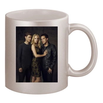 The Vampire Diaries 11oz Metallic Silver Mug