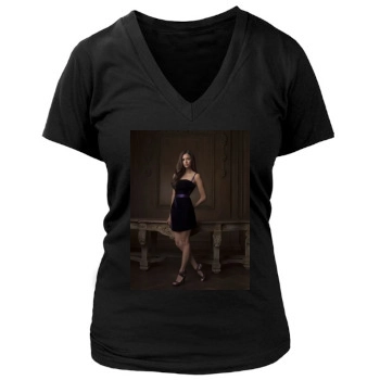 The Vampire Diaries Women's Deep V-Neck TShirt