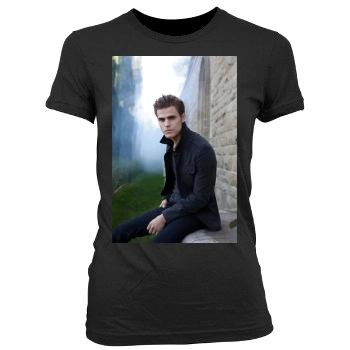 The Vampire Diaries Women's Junior Cut Crewneck T-Shirt