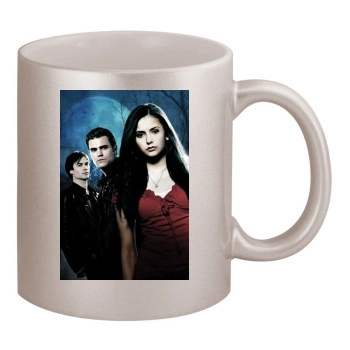 The Vampire Diaries 11oz Metallic Silver Mug