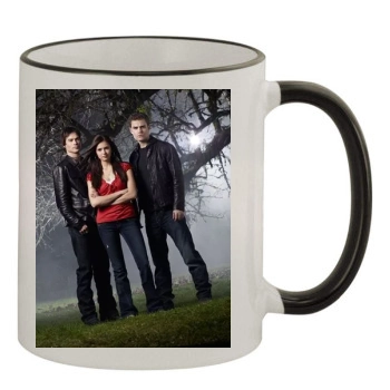 The Vampire Diaries 11oz Colored Rim & Handle Mug