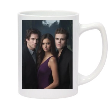 The Vampire Diaries 14oz White Statesman Mug