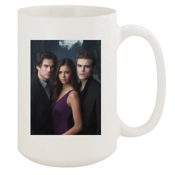 The Vampire Diaries 15oz White Mug