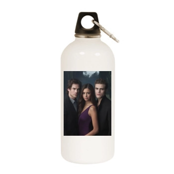 The Vampire Diaries White Water Bottle With Carabiner