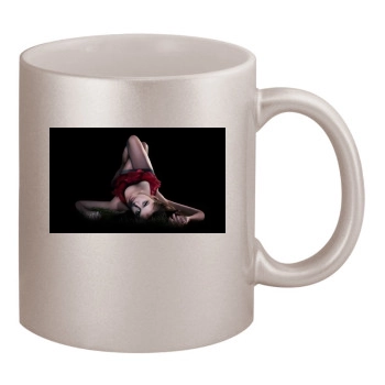 The Vampire Diaries 11oz Metallic Silver Mug