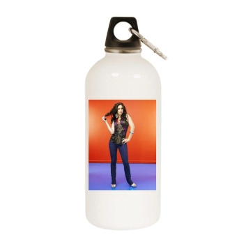 Ugly Betty White Water Bottle With Carabiner