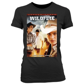 Wildfire Women's Junior Cut Crewneck T-Shirt