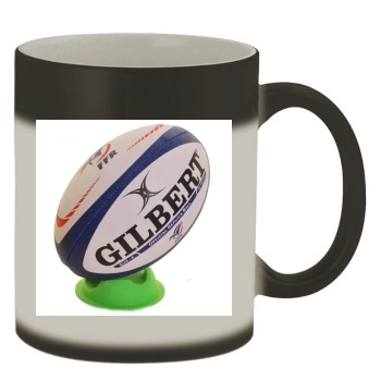 Rugby Color Changing Mug