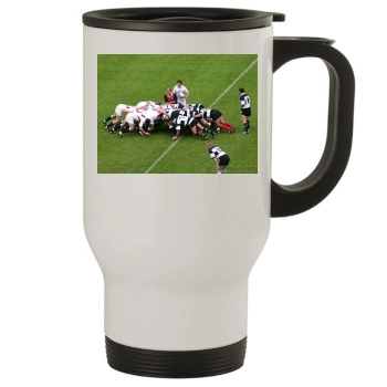 Rugby Stainless Steel Travel Mug