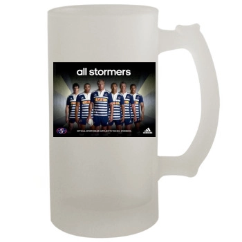 Rugby 16oz Frosted Beer Stein