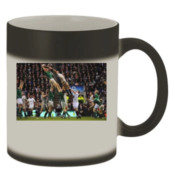 Rugby Color Changing Mug