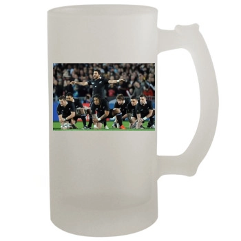 Rugby 16oz Frosted Beer Stein