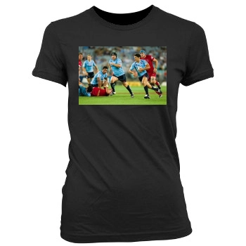 Rugby Women's Junior Cut Crewneck T-Shirt