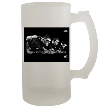 Rugby 16oz Frosted Beer Stein