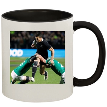 Rugby 11oz Colored Inner & Handle Mug