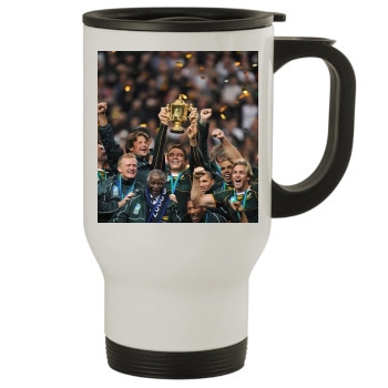 Rugby Stainless Steel Travel Mug