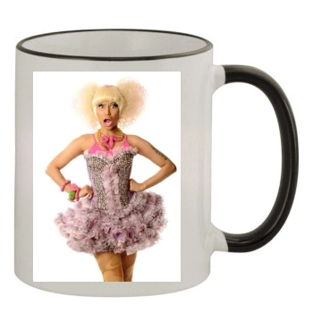 Nicki Minaj 11oz Colored Rim & Handle Mug