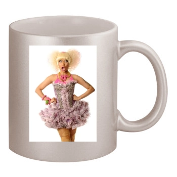 Nicki Minaj 11oz Metallic Silver Mug