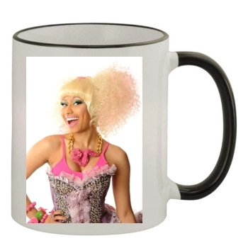 Nicki Minaj 11oz Colored Rim & Handle Mug