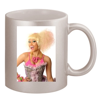 Nicki Minaj 11oz Metallic Silver Mug