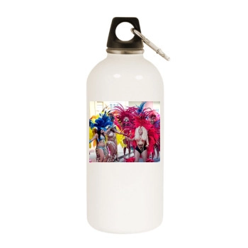 Nicki Minaj White Water Bottle With Carabiner