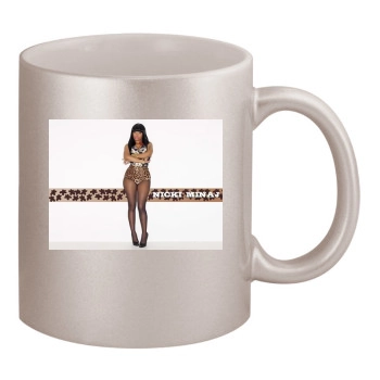 Nicki Minaj 11oz Metallic Silver Mug